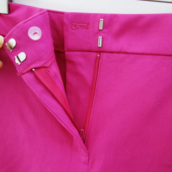Chicos Secret Stretch Bermuda Shorts Berry Pink (Sz 12 Chico 2) NWT! - Picture 5 of 9